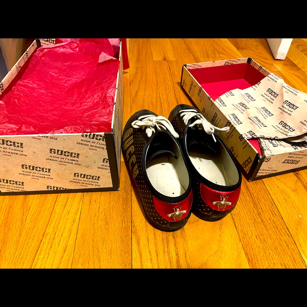 Gucci Sega Logo Sneakers